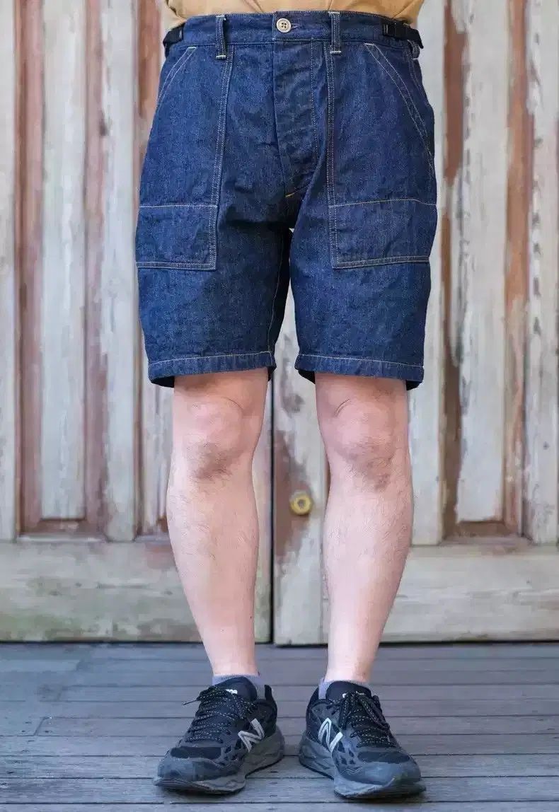 WHEELERS デニムハーフパンツ