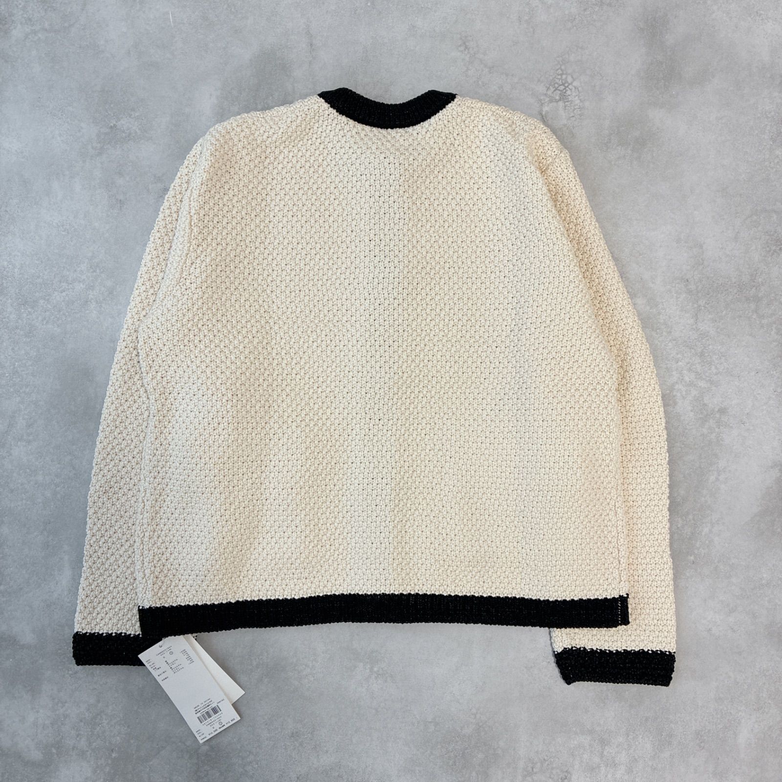 タグ付未使用 / 2024 / Mila Owen / フラップポケット付金釦 ニット