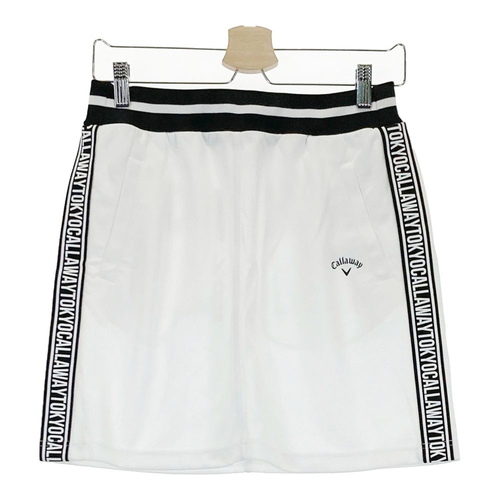サイズ：M CALLAWAY キャロウェイ スウェットスカート ホワイト系