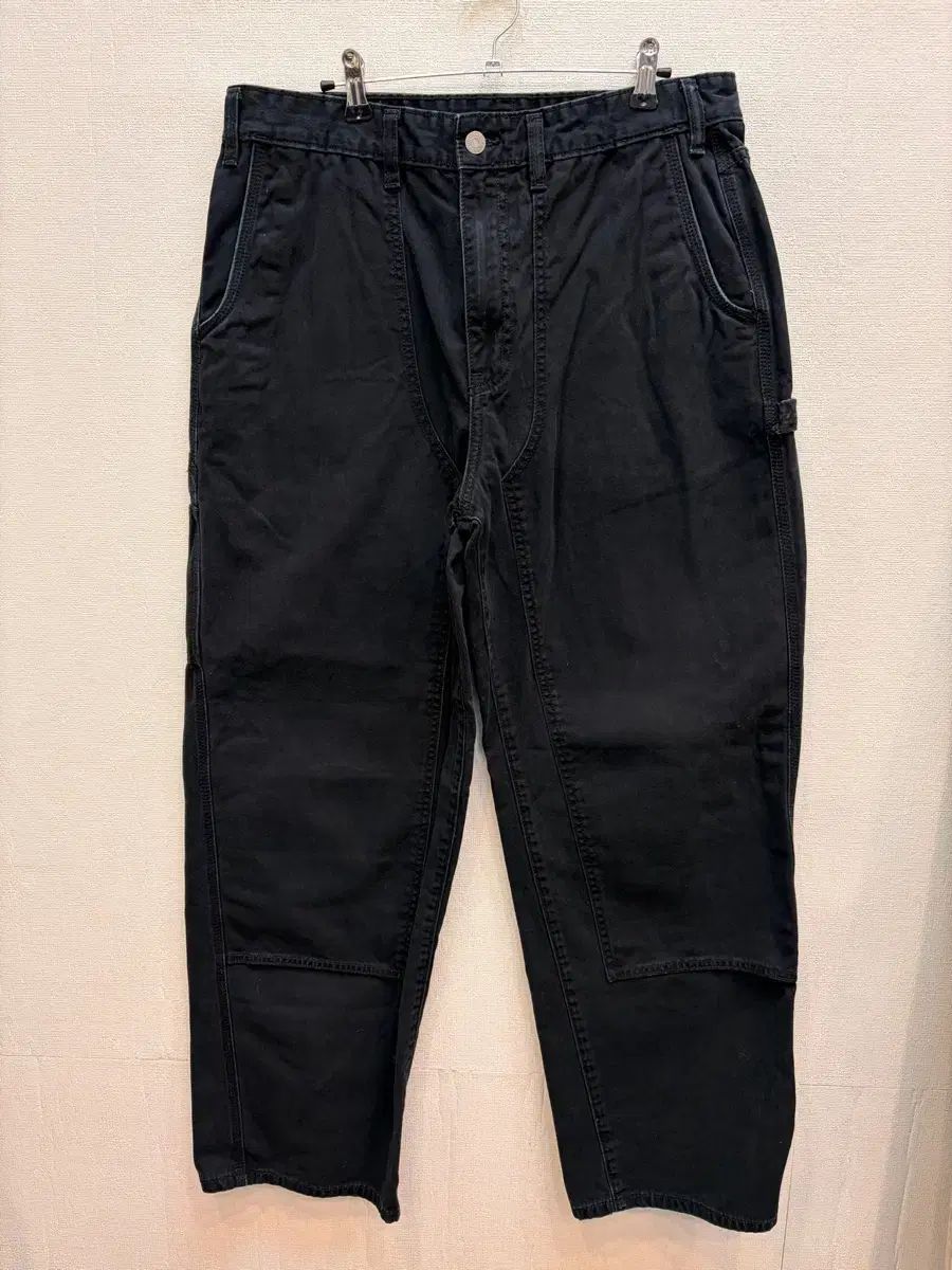 L メンズ Pant デニムパンツ ブラックデニムジャケット GIRIBOY着用 