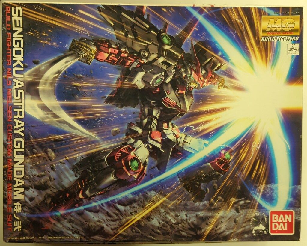 バンダイ MG 1 100 ガンダムビルドファイターズ 戦国アストレイ頑駄無