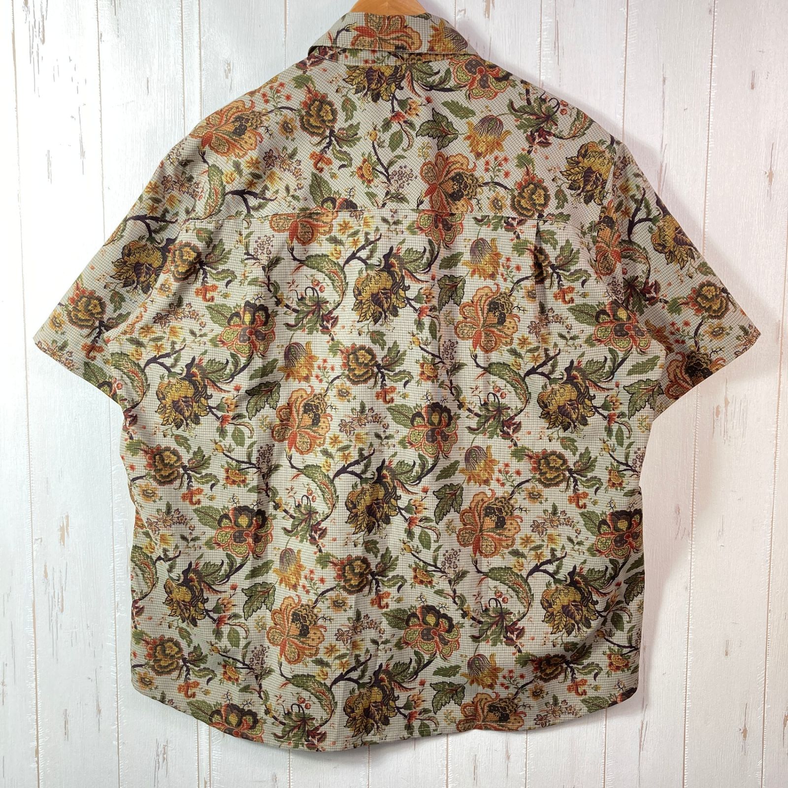Unisex M グレー系 Jugem ジュゲム プリント ドライカーゴ シャツ Prt Dry Cargo Shirt 柄ベージュ ポリエステル ウェア トップス インナー ショートスリーブシャツ 化繊 z 00054