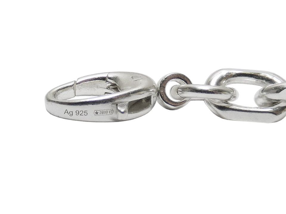 GUCCI インターロッキングG シルバー925 ブレスレット 箱・袋付き