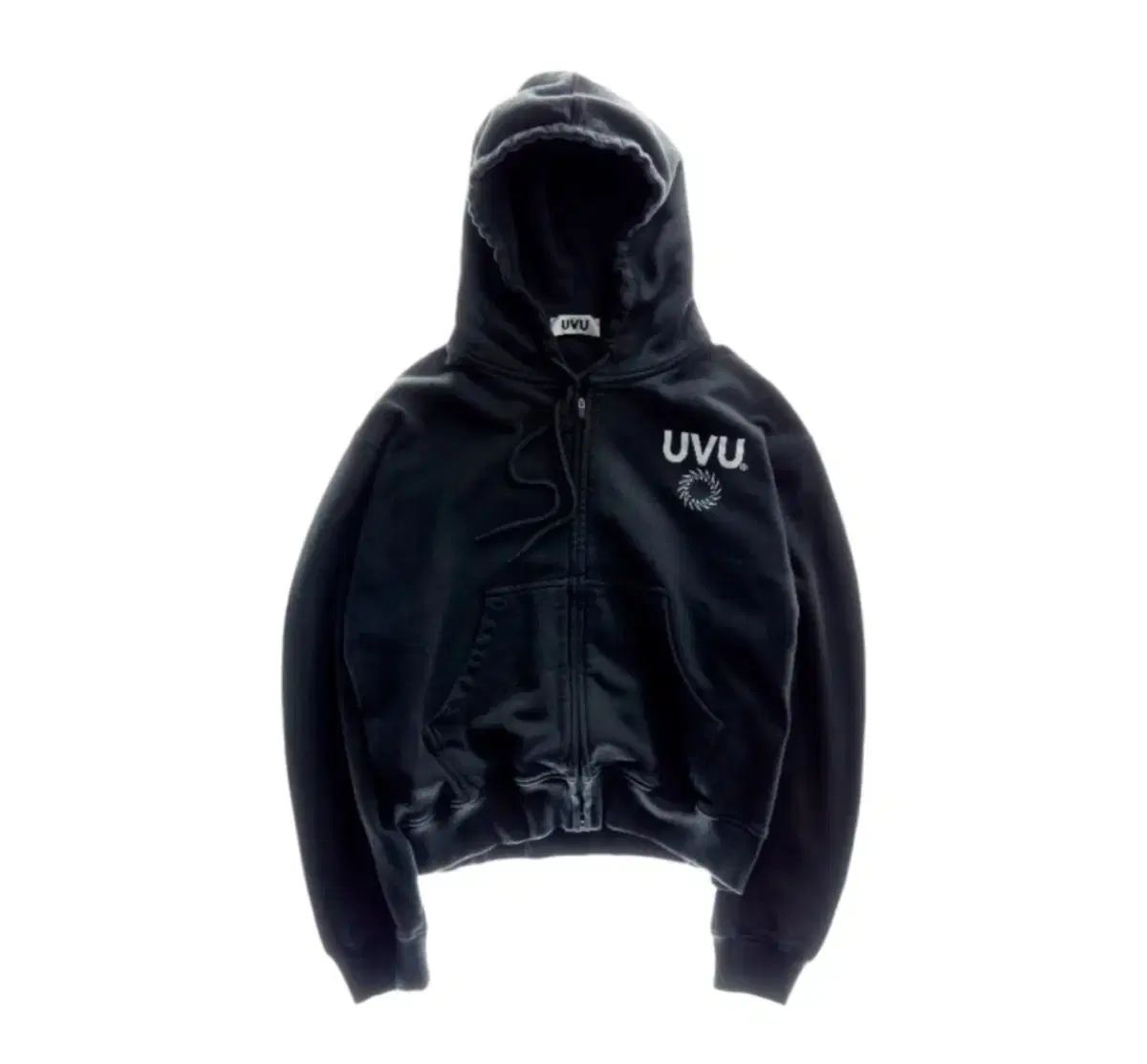 UVU インシグニア ジッパー フーディー ブラック L