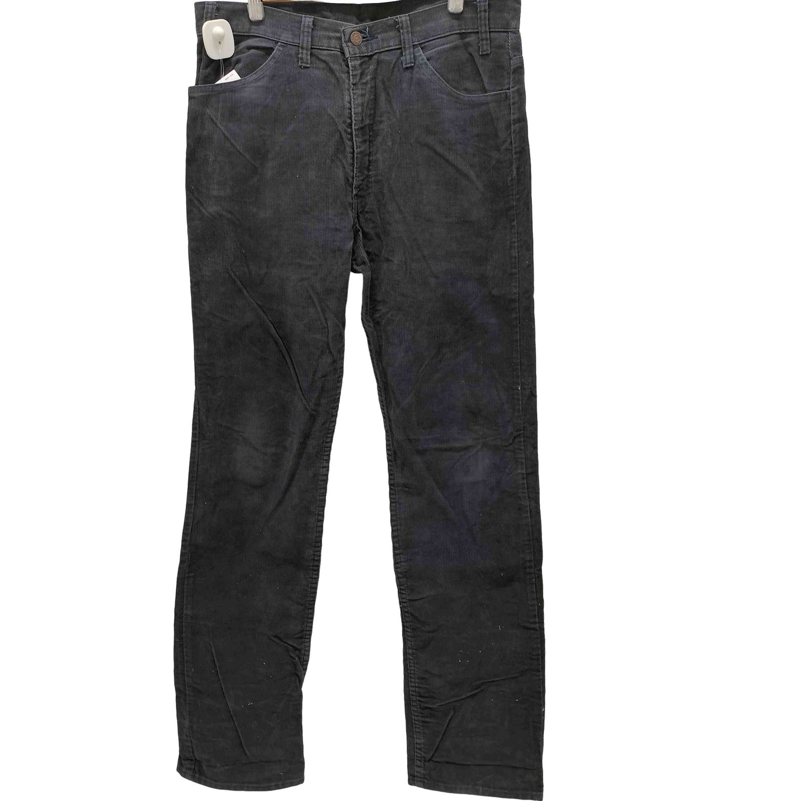 リーバイス Levis ボタン裏513 42 TALON 白タブ ブラック コーデュロイパンツ メンズ 表記無
