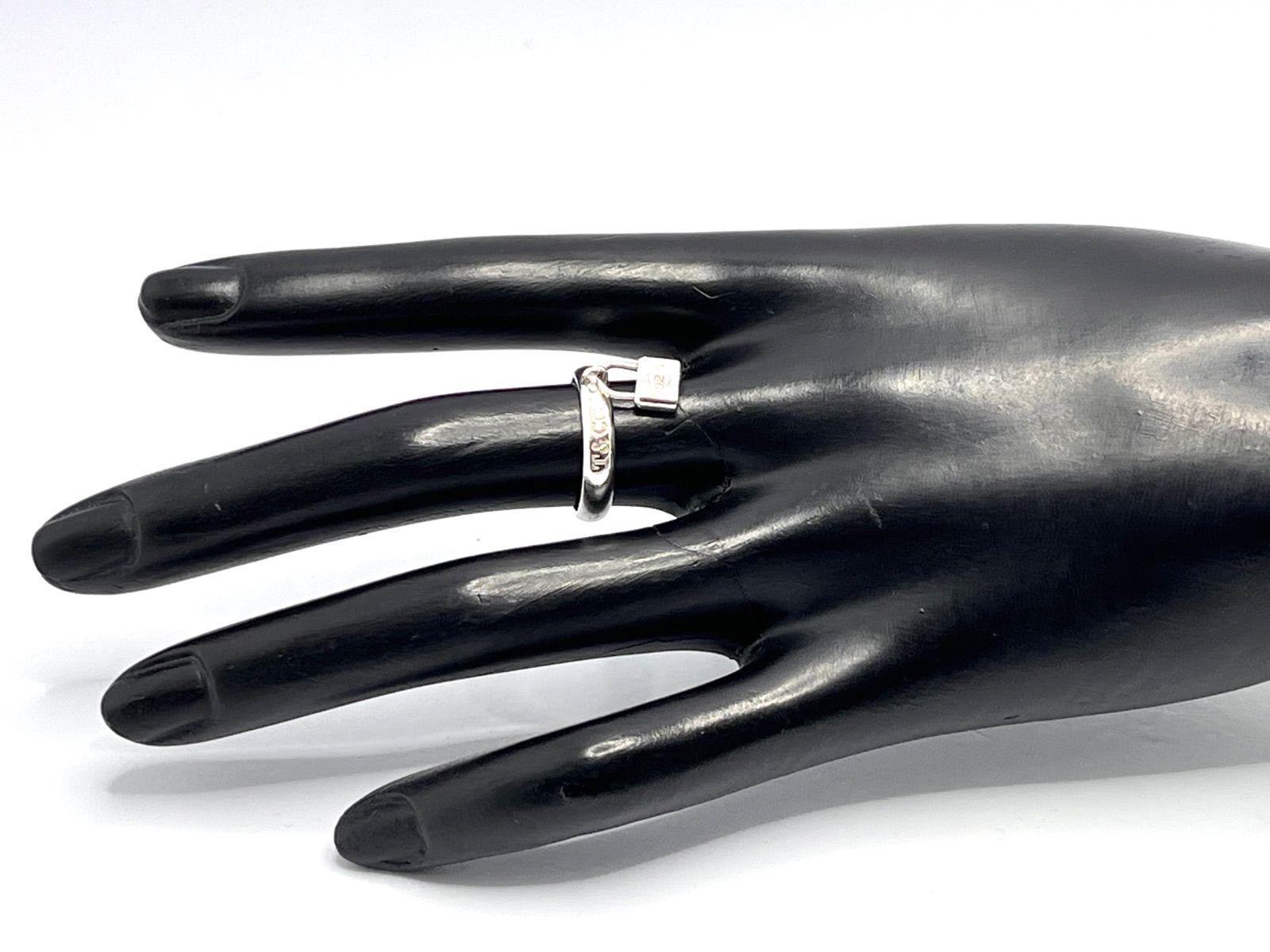 a169 Tiffany&Co. ティファニー 1837 カデナロック リング シルバー