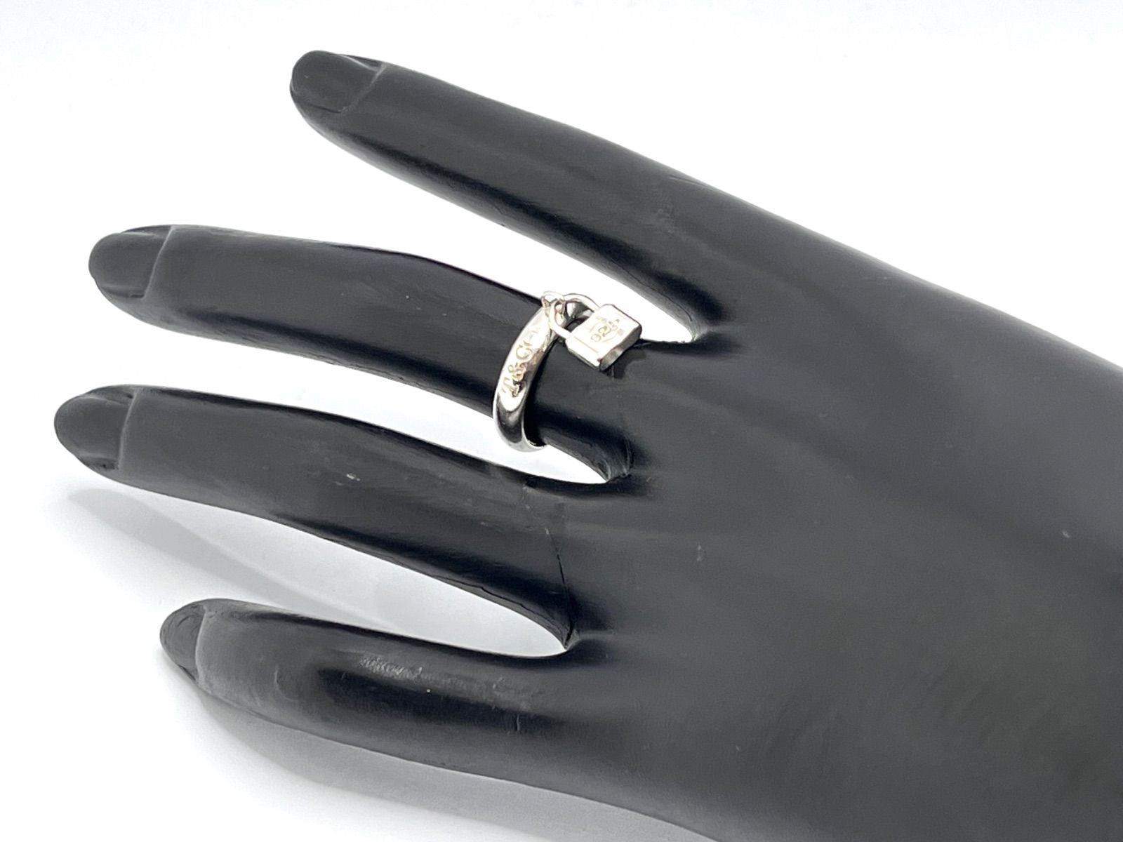 a169 Tiffany&Co. ティファニー 1837 カデナロック リング シルバー