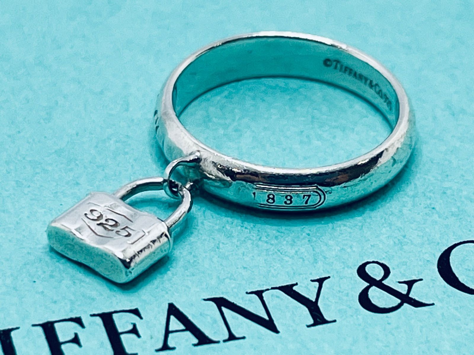 a169 Tiffany&Co. ティファニー 1837 カデナロック リング シルバー