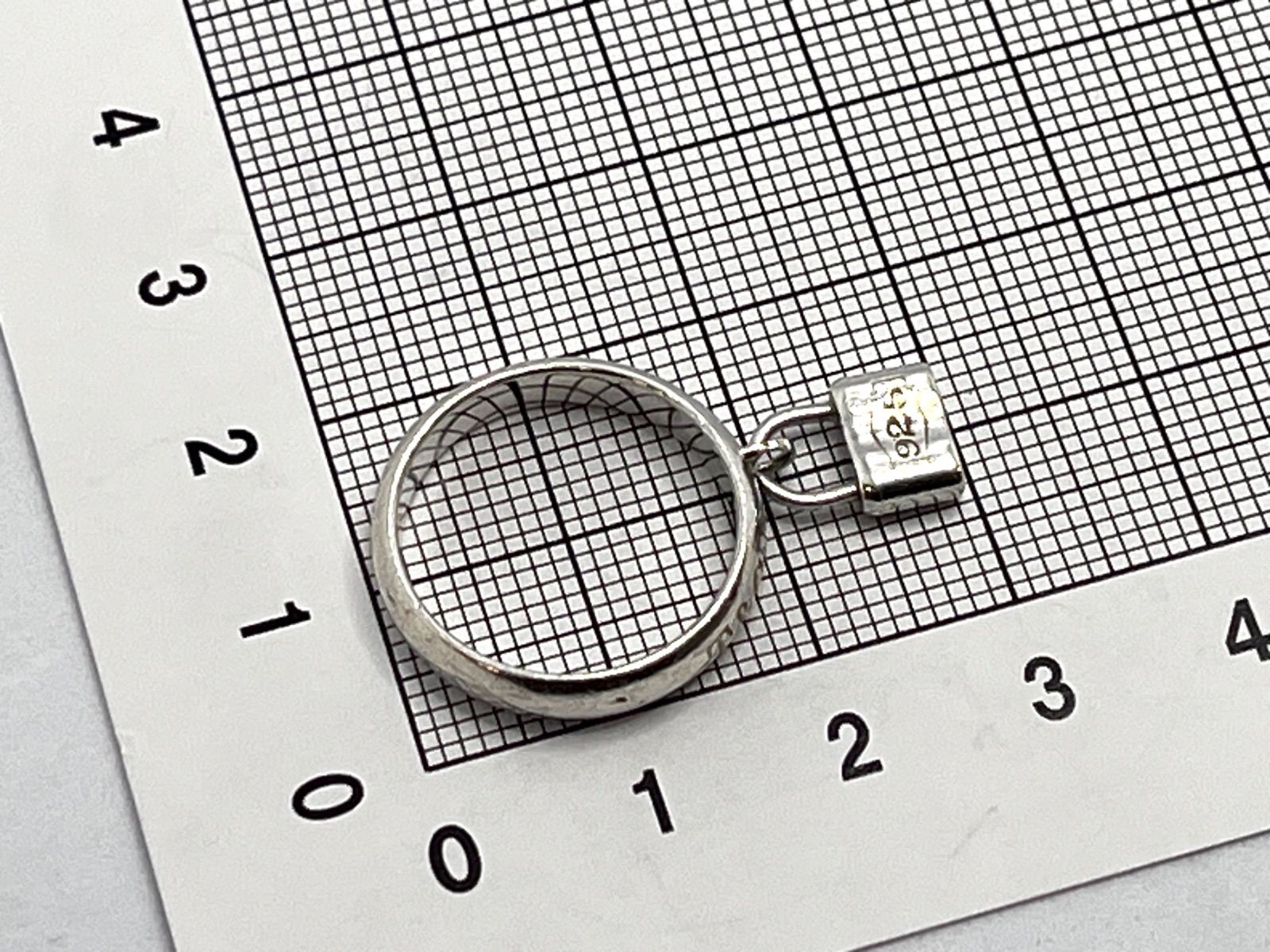 a169 Tiffany&Co. ティファニー 1837 カデナロック リング シルバー