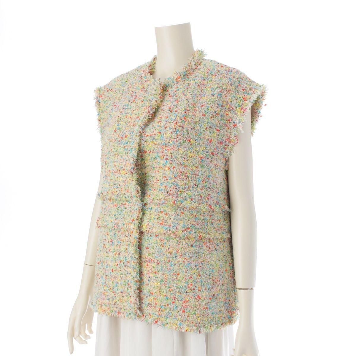 ドゥロワー ファンシーツイード ベスト ファンシーツイード ニット ベスト （ニット・セーター）｜UNITED