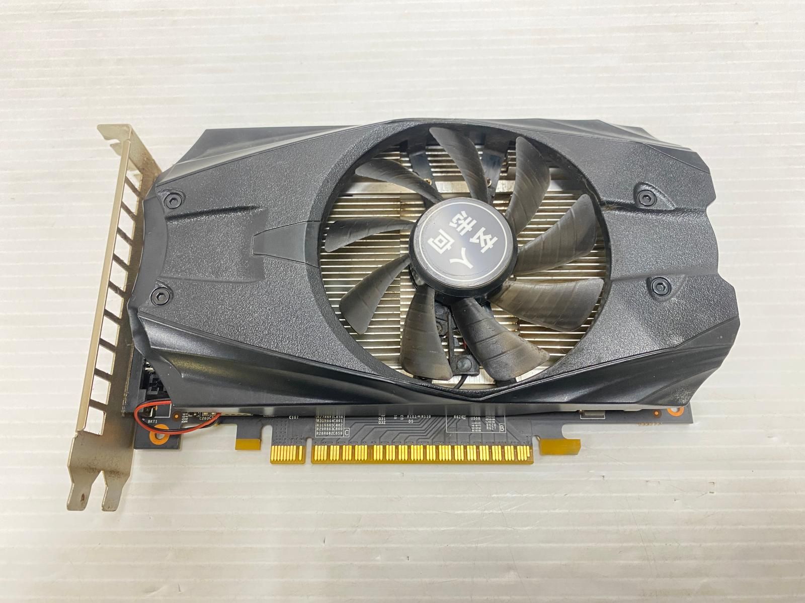中古品】NVIDIA GeForce GTX 1050Ti 4GB 玄人志向 シングルファン 動作 