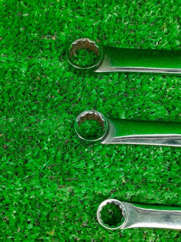 レターパック SNAP-ON 1012 810 ショートストレートコンビメガネレンチ 3本セット