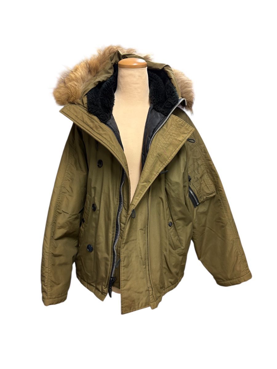 12314-064☆SPIEWAK/スピワック/フライトジャケット/42/ナイロン/無地