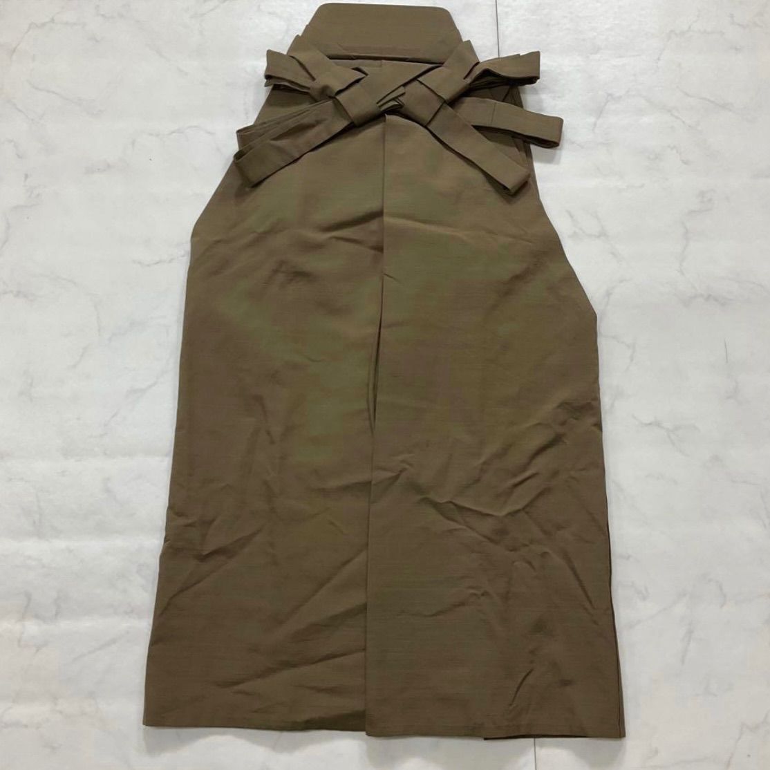 kimono one⬛️男前屋⬛️男袴⬛️米沢紬正絹⬛️紐下82 5 cm⬛馬乗り袴⬛️成人式⬛️茶道⬛️舞台衣装⬛️装束