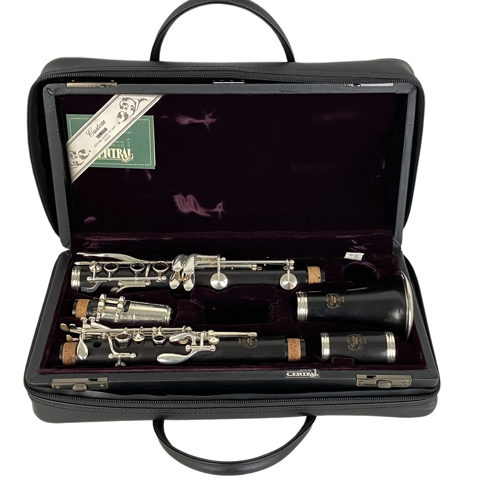 YAMAHA YCL 851 II CX Custom B♭管 クラリネット ハードケース付き ヤマハ 楽器