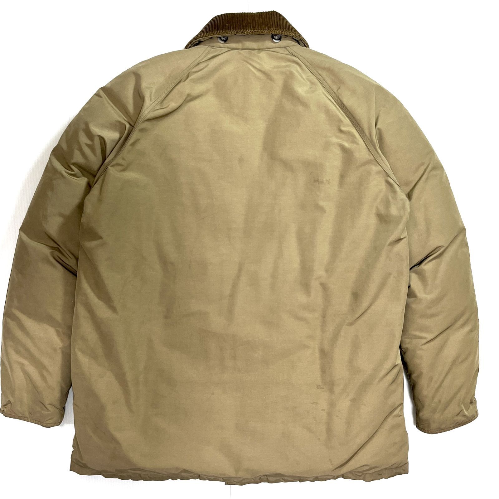 80s USA製 L.L.Bean エルエルビーン マッキーノ ダウンジャケット タン 