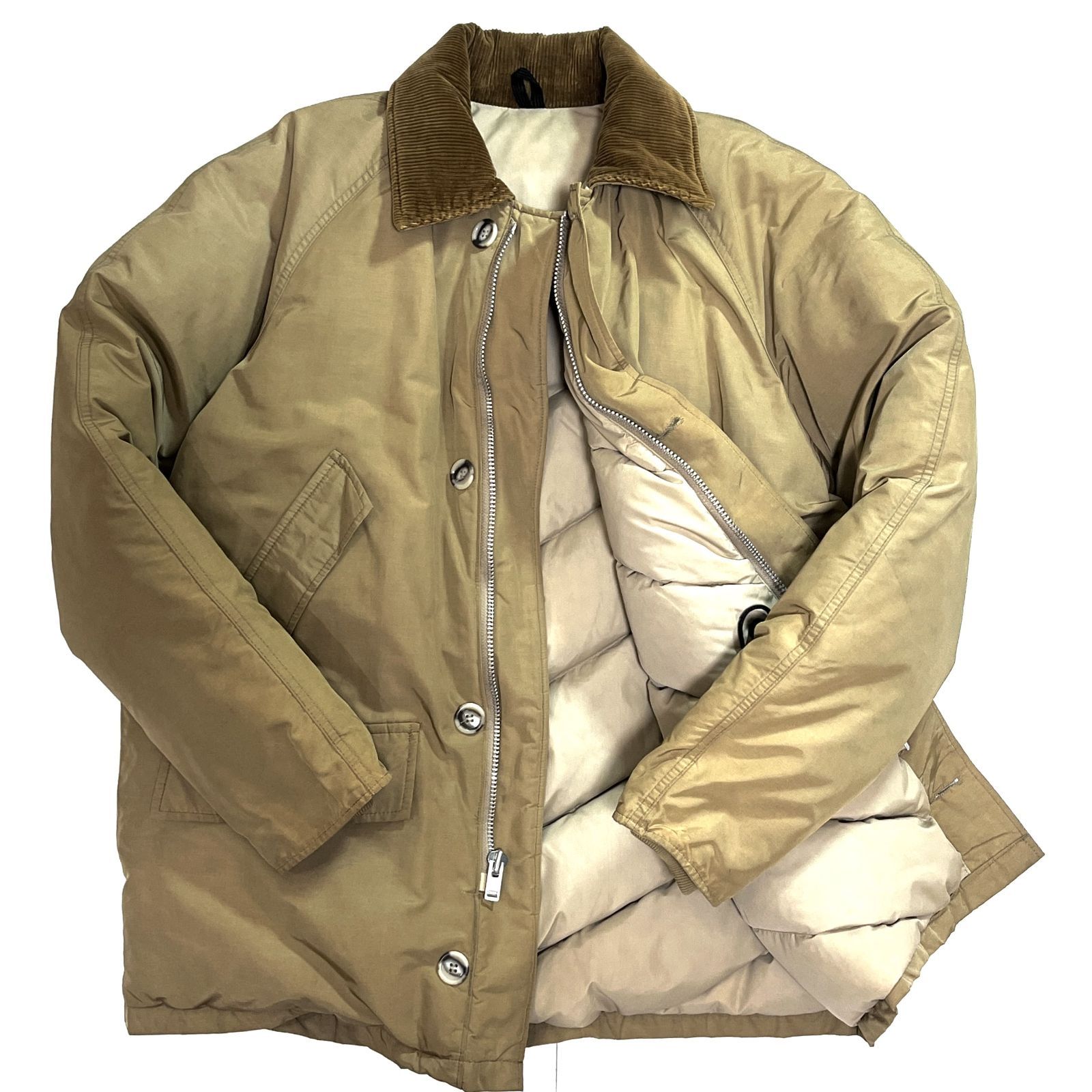 80s USA製 L.L.Bean エルエルビーン マッキーノ ダウンジャケット タン 