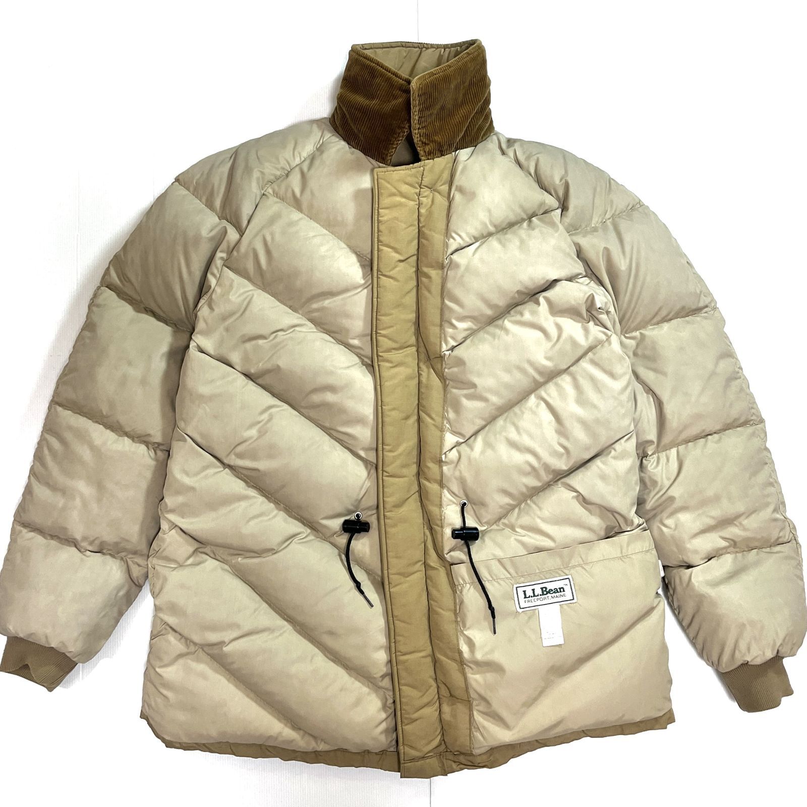 80s LL Bean ダウンマッキーノ グレー USA製 ジャケット 80s USA製 