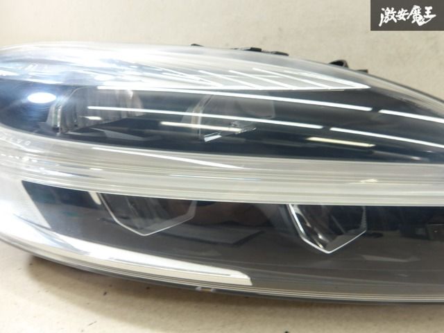 割れ無し!!】VOLVO ボルボ 純正 V40 MB 後期 右ハンドル LED ヘッド