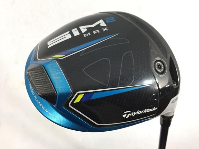 返品OK 【中古ゴルフクラブ】テーラーメイド SIM2 MAX (シム2 マックス) ドライバー 2021 (日本仕様) ディアマナ BLUE TM50 1W