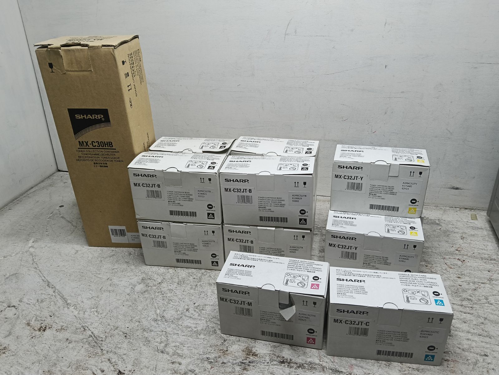 シャープ トナー MX C 32 JT B ブラック イエロー ブルー ピンク 2512 M