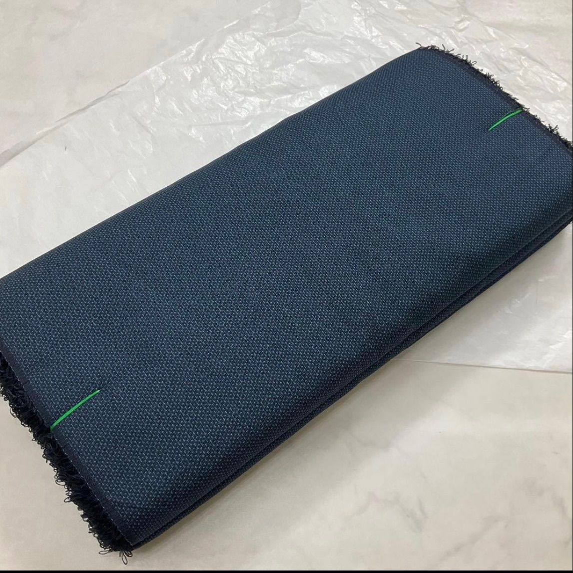 one⬛️男前屋⬛️ 同然⬛️お召し亀甲絣⬛️⬛️猪俣謹製⬛️正絹⬛️キングサイズアンサンブル⬛️一疋⬛️反物⬛️正絹⬛️巾39