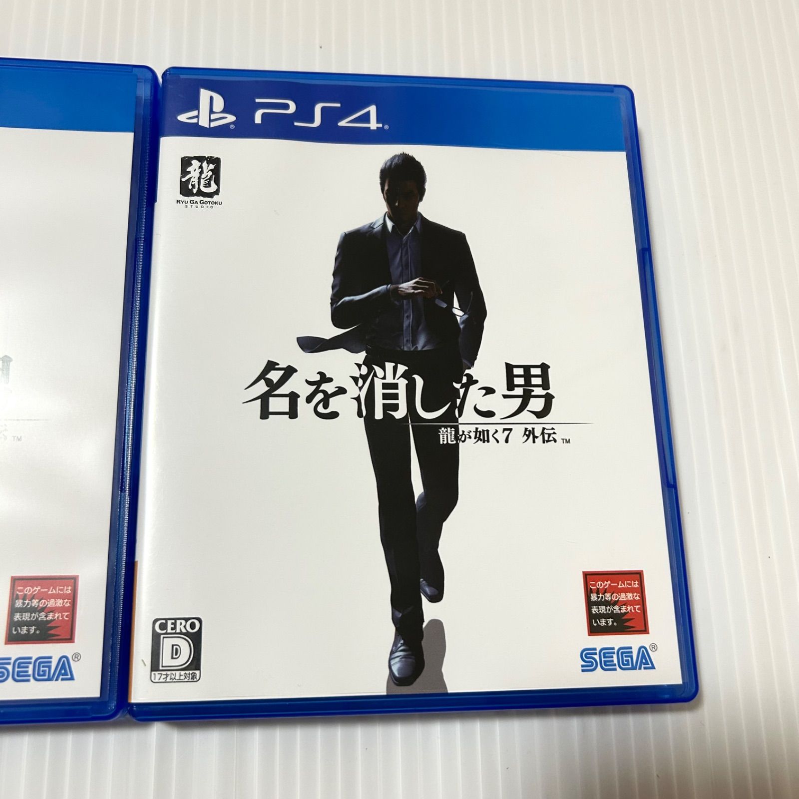  2点セット 龍が如く７外伝 名を消した男 PS 4 ソフト(パッケージ版) プレイステーション4(PS4)