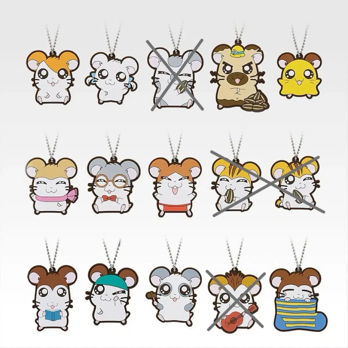 とっとこハム太郎 COOGI クージー くじ ゴム キーホルダー ラバー チャーム