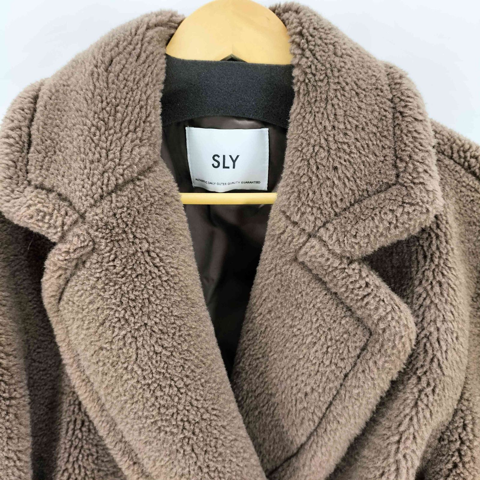 スライ SLY AIRY BOA LONG コート レディース FREE