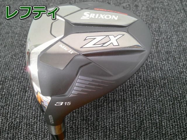 中古 レフティーフェアウェイウッド ダンロップ スリクソンZX Mk II