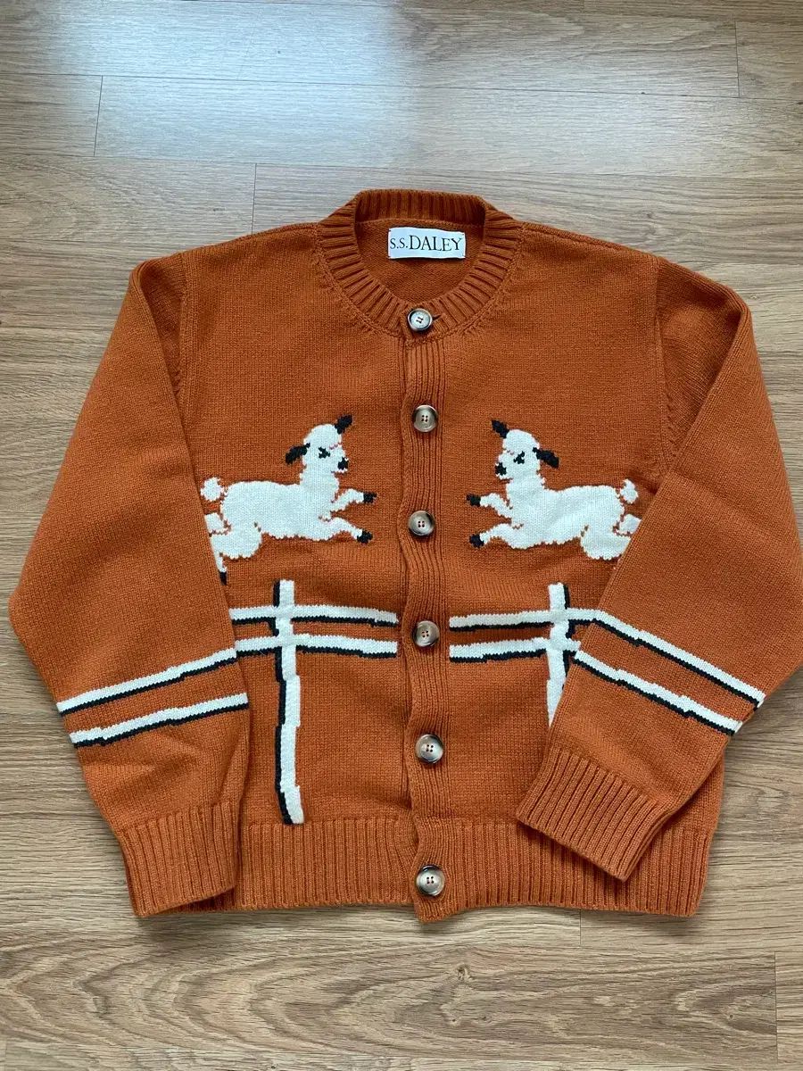 SS Daley エスエス デイリー G-DRAGON ジードラゴン コクン ドラゴンディフュージョン カーディガン オレンジ L