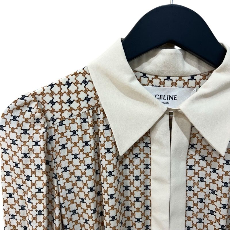 トリオンフ総柄プリーツワンピース