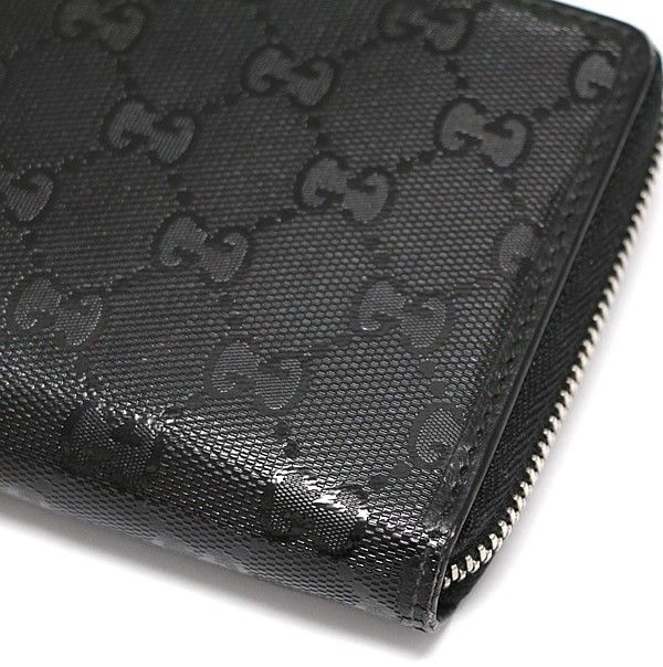 グッチ GUCCI GG インプリメ スーキー ラウンドファスナー長財布 黒