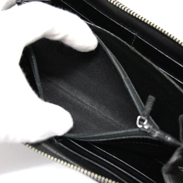 グッチ GUCCI GG インプリメ スーキー ラウンドファスナー長財布 黒