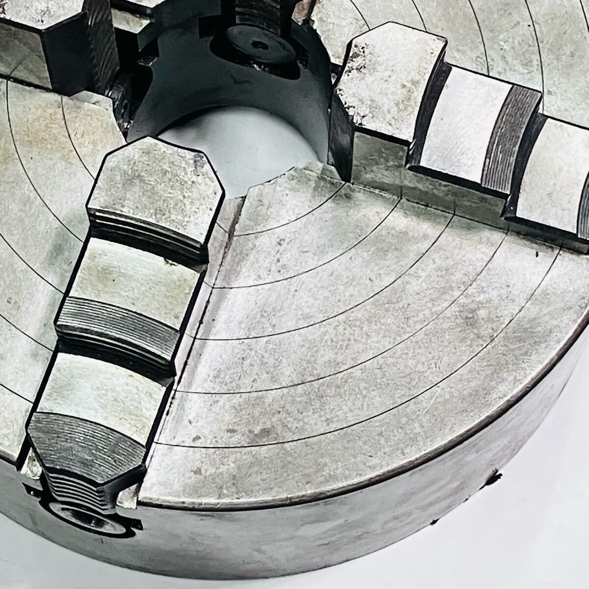 北川 SOUL 8インチ スクロールチャック 外径約200 mm 4つ爪 旋盤