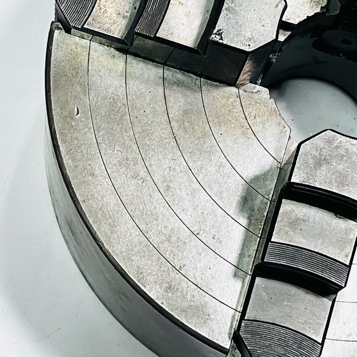 北川 SOUL 8インチ スクロールチャック 外径約200 mm 4つ爪 旋盤 ねじ回し ドリルアダプター