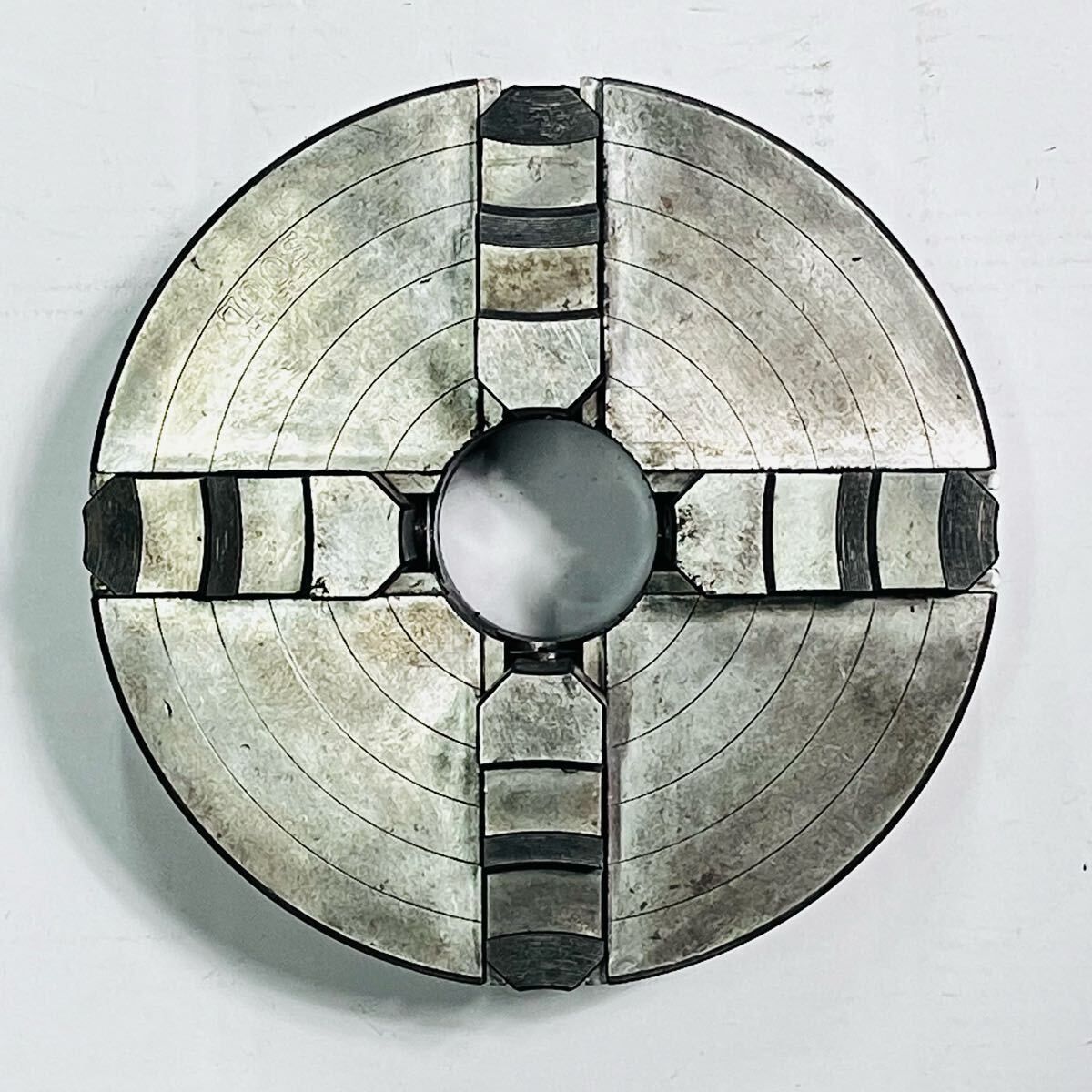 北川 SOUL 8インチ スクロールチャック 外径約200 mm 4つ爪 旋盤