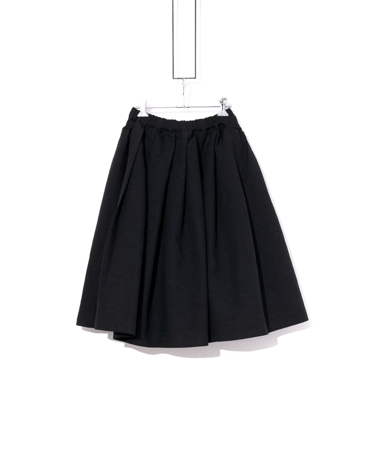 COMME des GARCONS コムデギャルソン プリーツ タック ボリューム スカートポリ縮 GO S 033