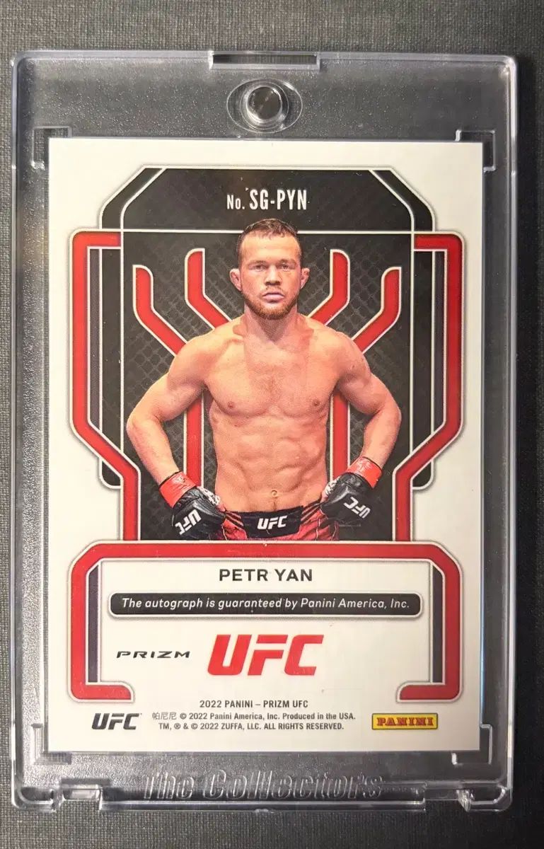 UFCカード ペートル ヤン サイン入り シルバープリズム