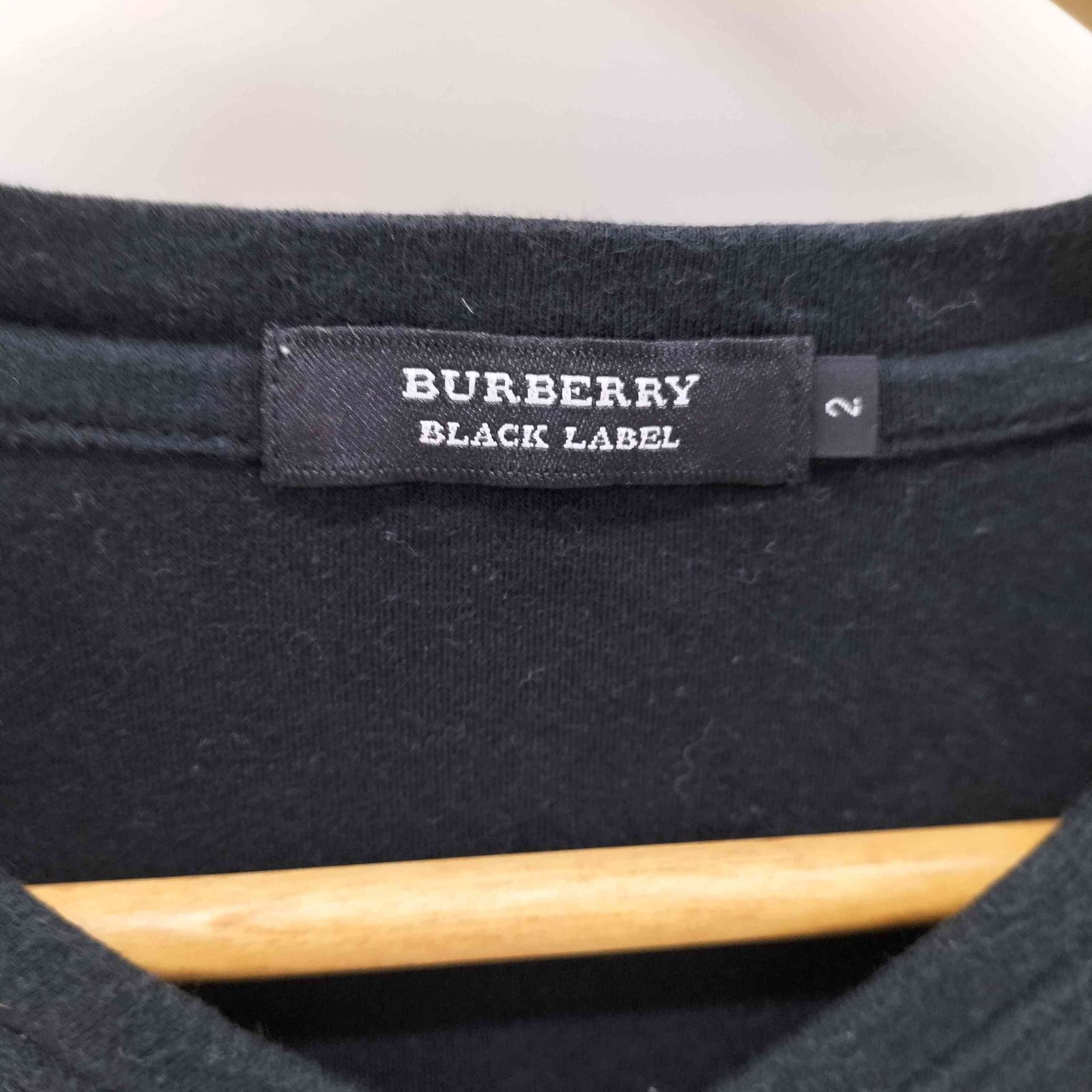 バーバリーブラックレーベル BURBERRY BLACK LABEL ホース刺繍