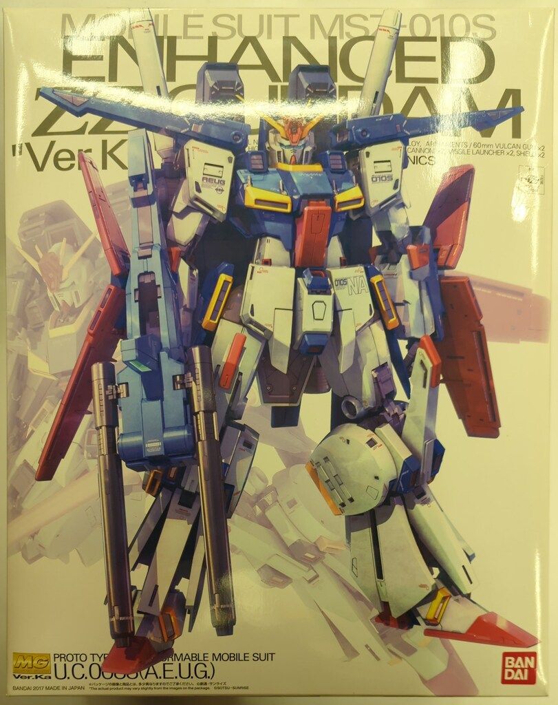 バンダイ MG 1 100 機動戦士ガンダムZZ 強化型ダブルゼータガンダム Ver Ka