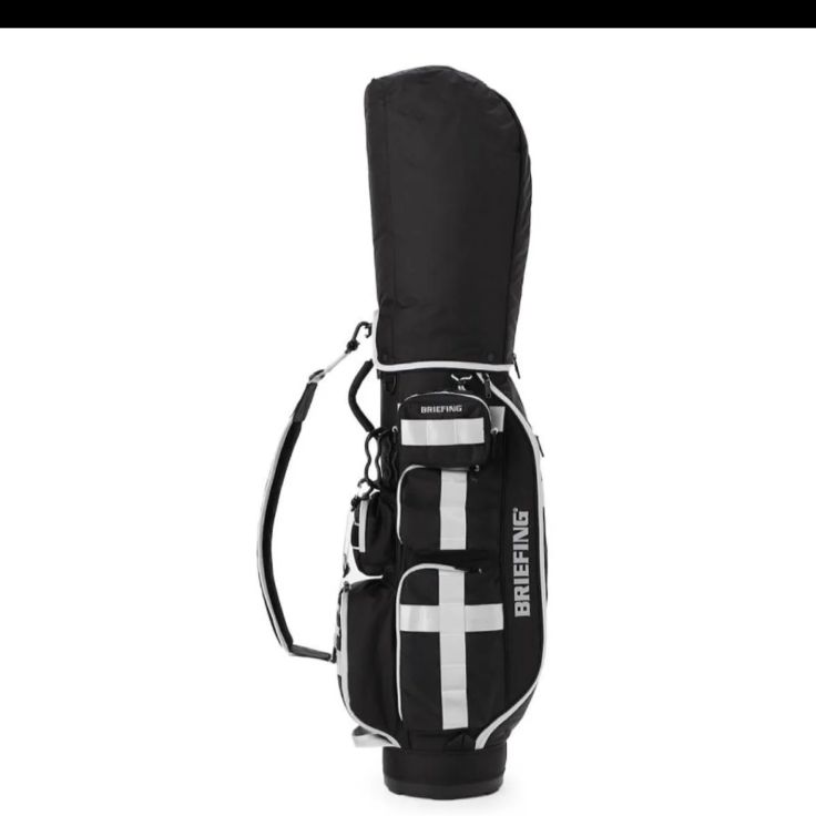 新品 ブリーフィング ゴルフ キャディバッグ 限定品CR-6 #02 ※ポーチ