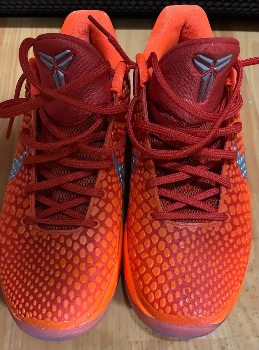 ナイキ コービー6 プロトロ トゥー オレンジ バスケシューズ 260