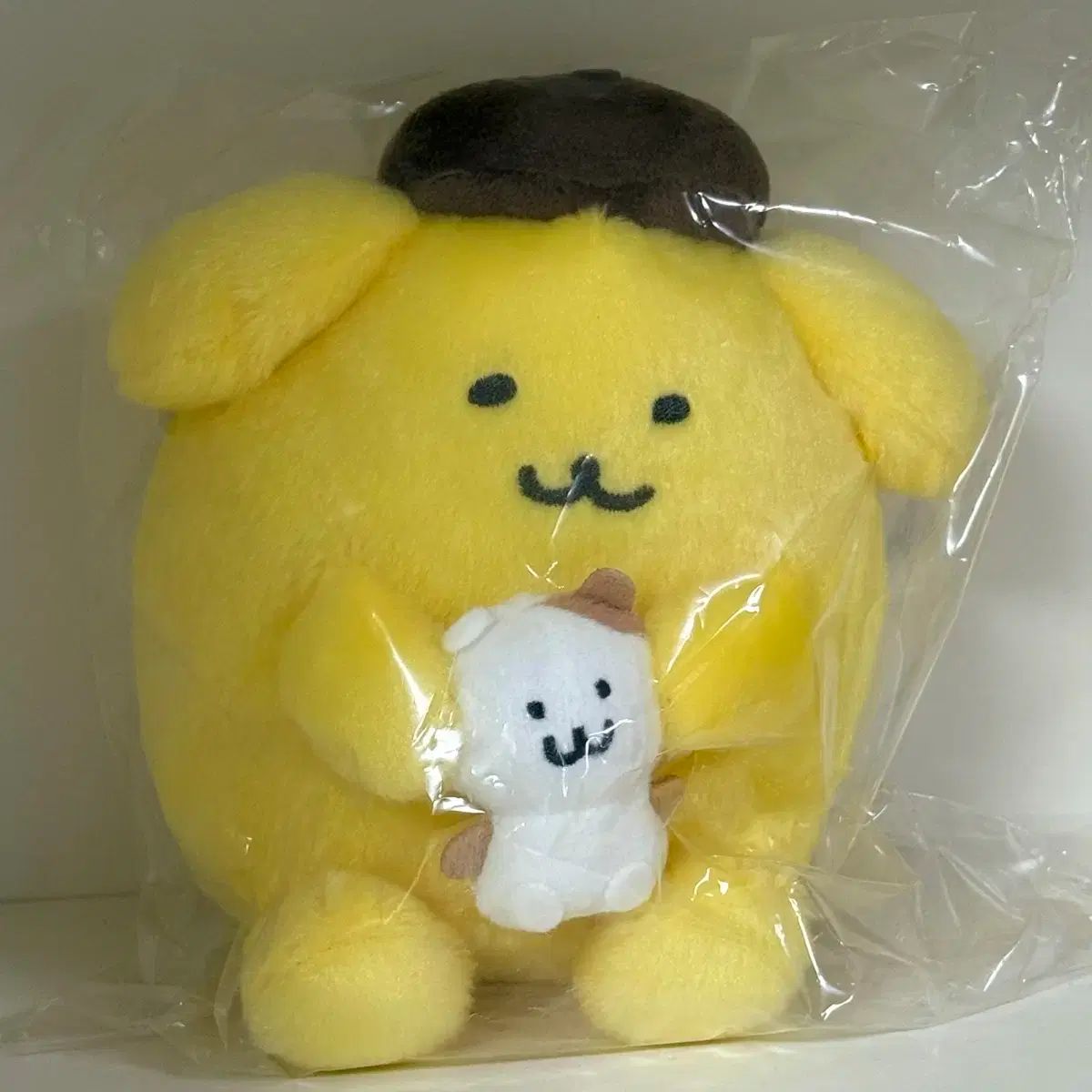 新品 ナガノ ポムポムプリン 自分ツッコミくま 中型 ぬいぐるみ 出品 