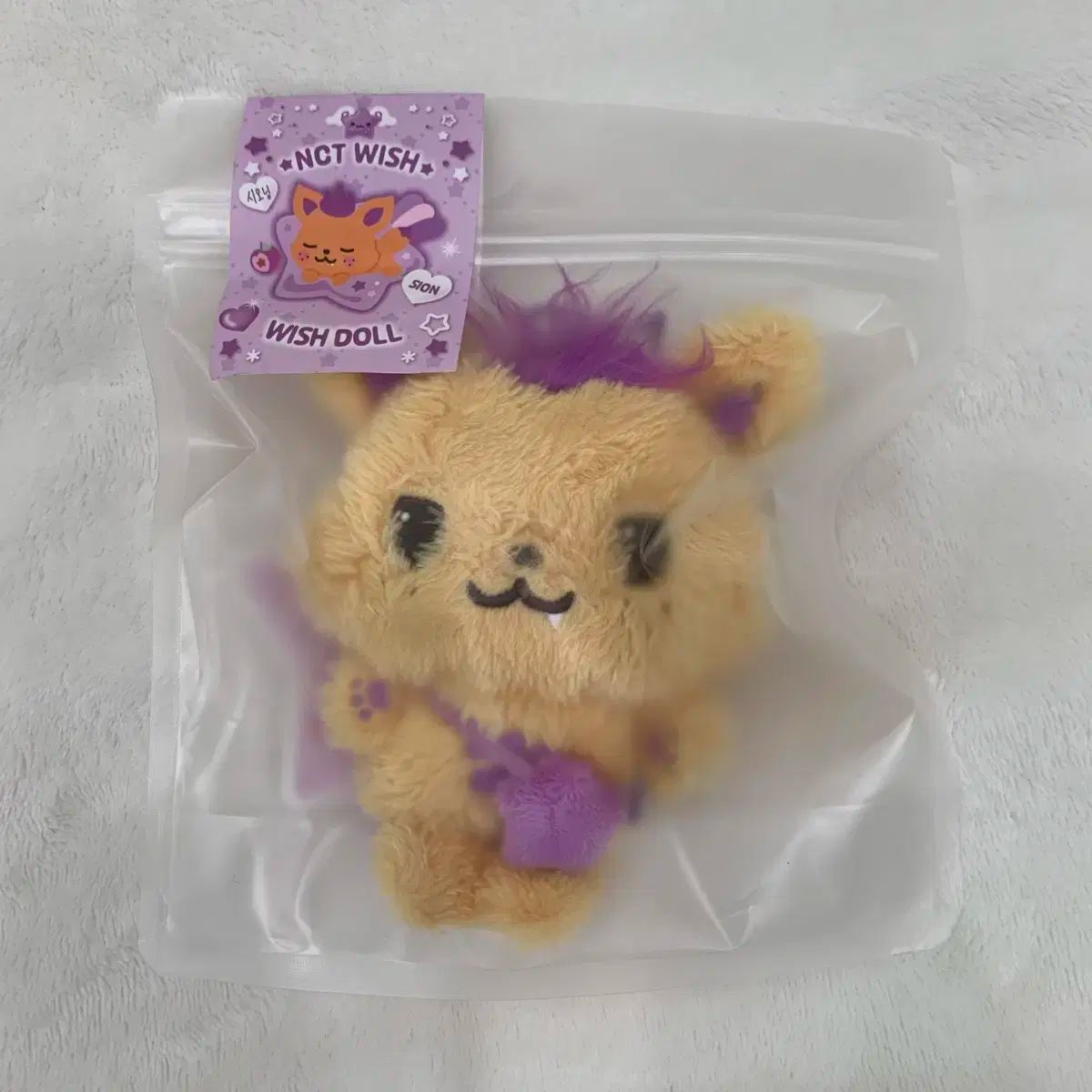 馬狼照英(すぐ配送)未開封WIND AND WISHドールシオンINシオンぬいぐるみNCT(エヌシーティー)WISH