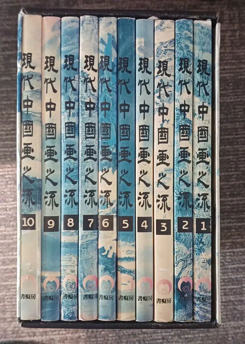 美術図書 現代中国画紙類 全10巻