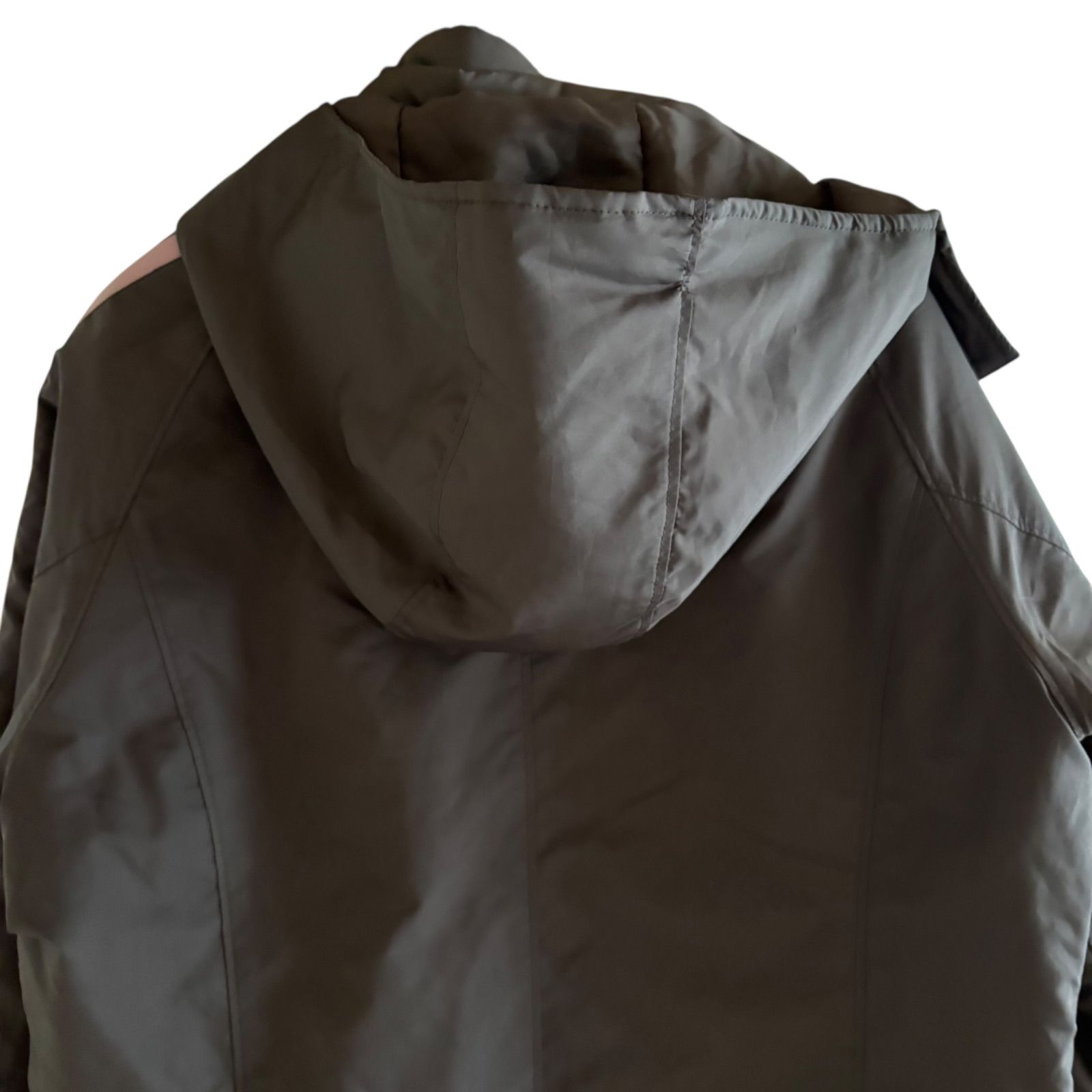 ZM1676 adidas アディダス ロングコート ベンチコート グレー×ピンク