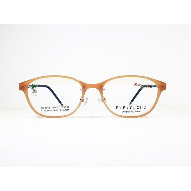 EYEsCLOUD アイクラウド EC-1076 C-12 バイオマス由来樹脂フレーム