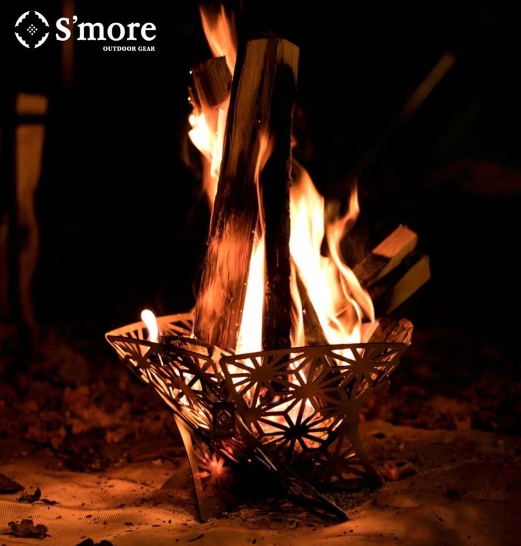 S more スモア 和柄組立焚き火台