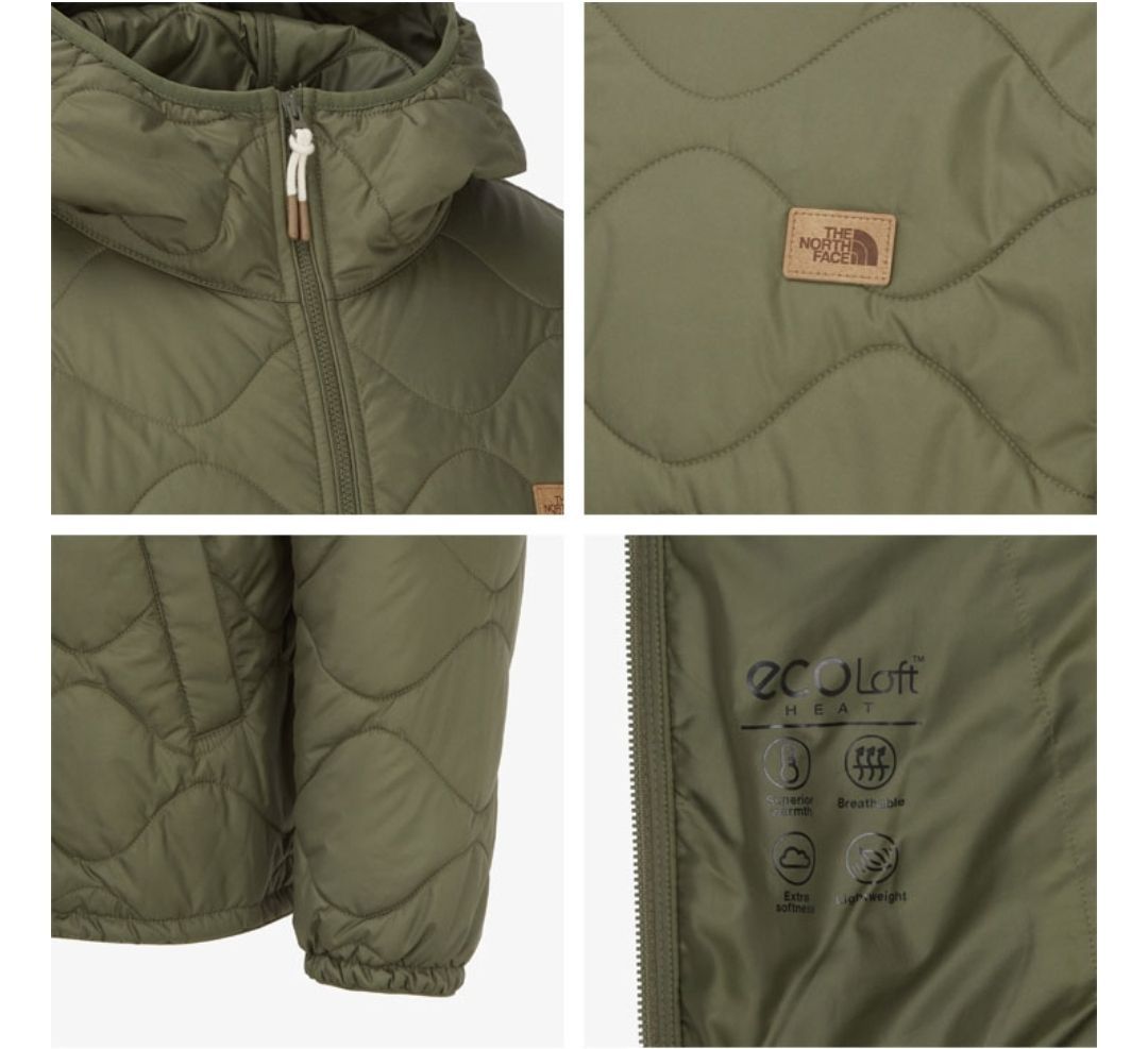 THE NORTH FACEノースフェイス キルティングジャケット オリーブ